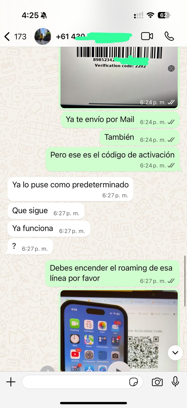 testimonio esim compra