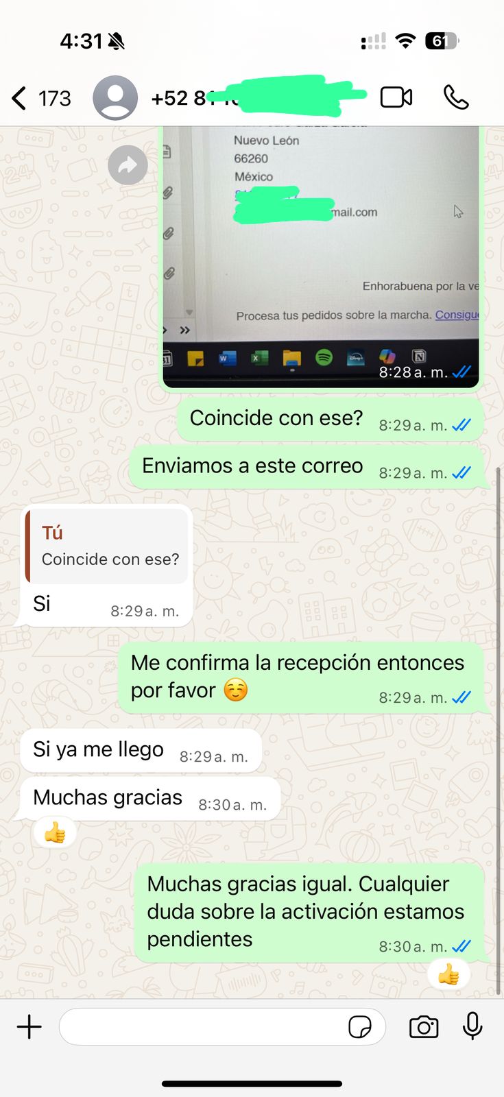 testimonio esim compra